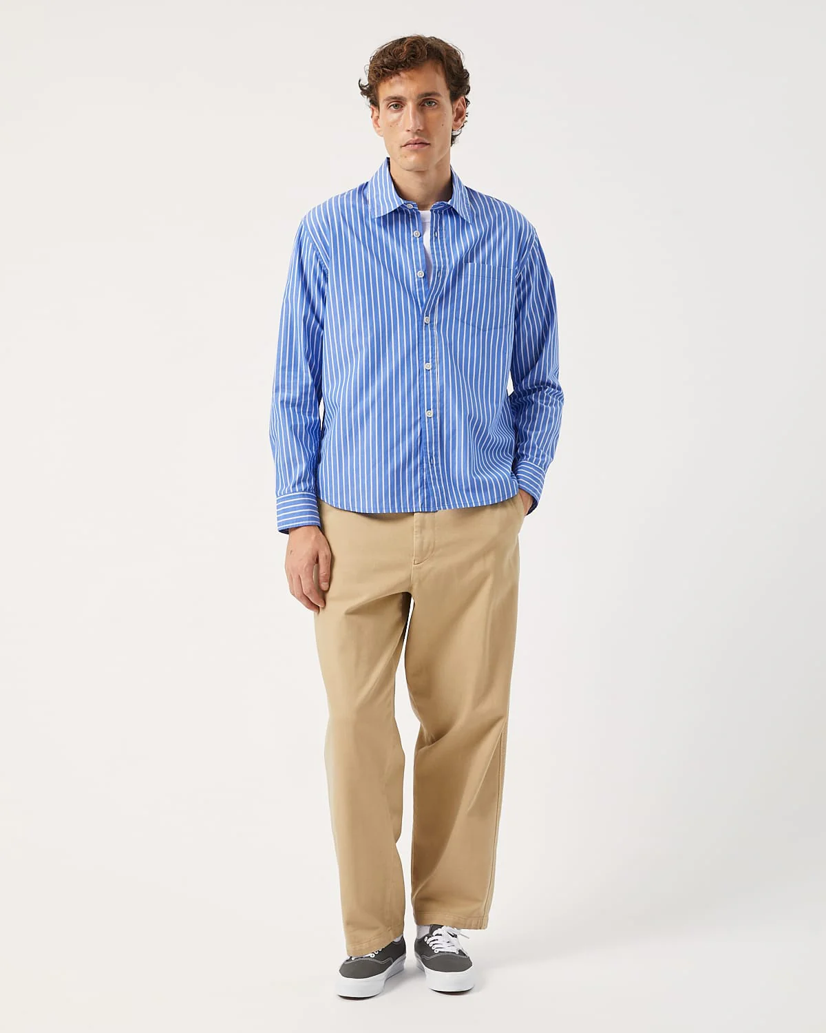 Berg Stripe LS - Blue - Image 2