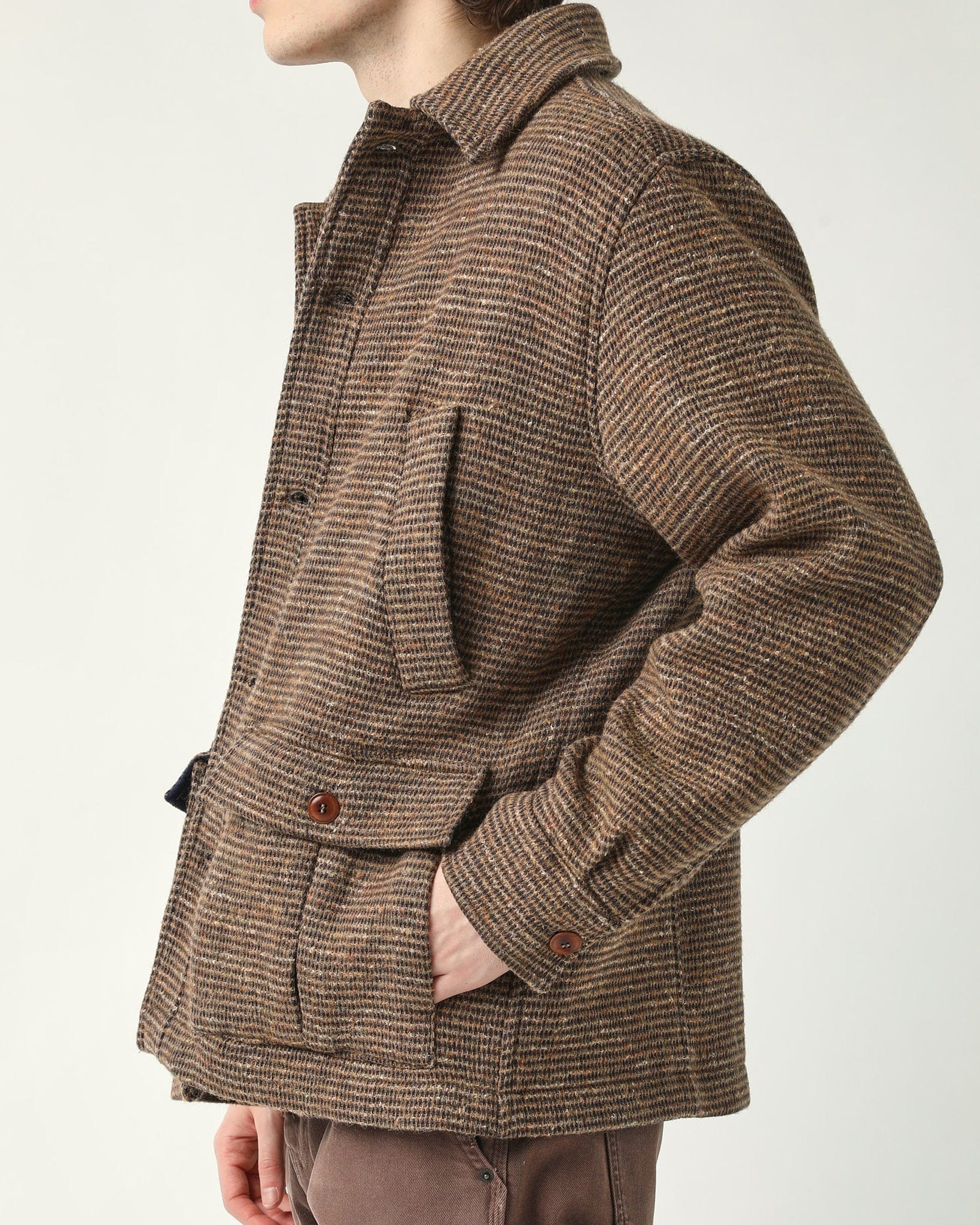 Blanket Stitch Coat - Image 4