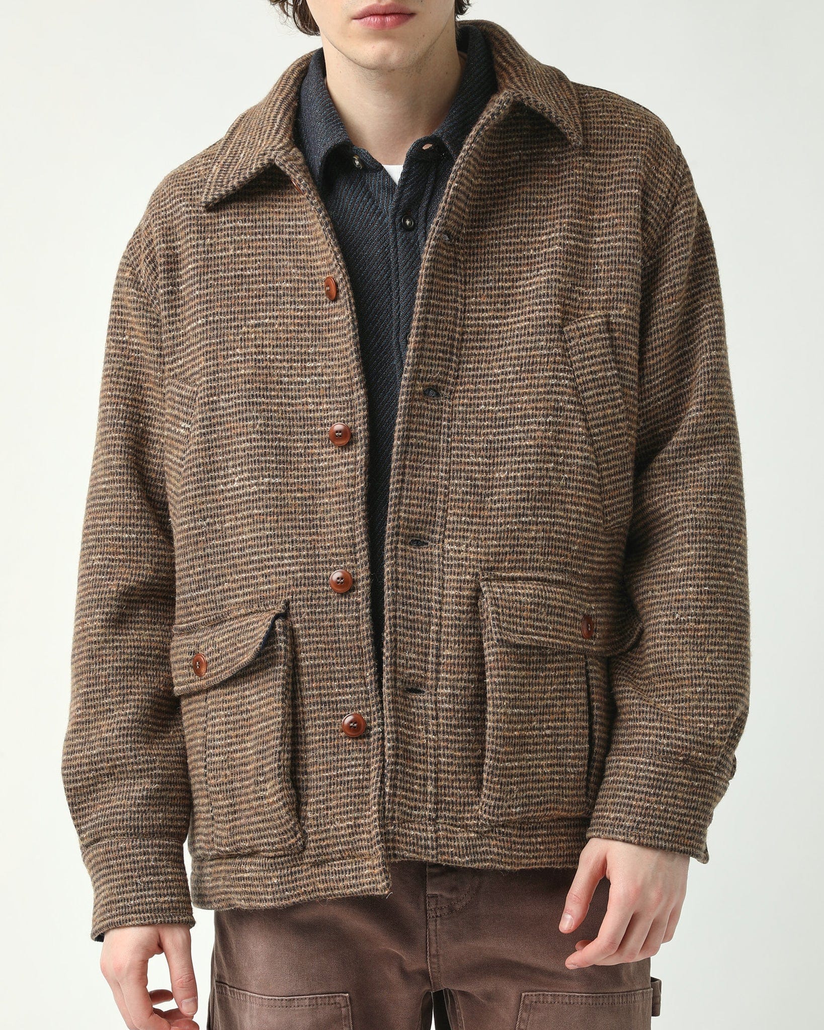 Blanket Stitch Coat - Image 5