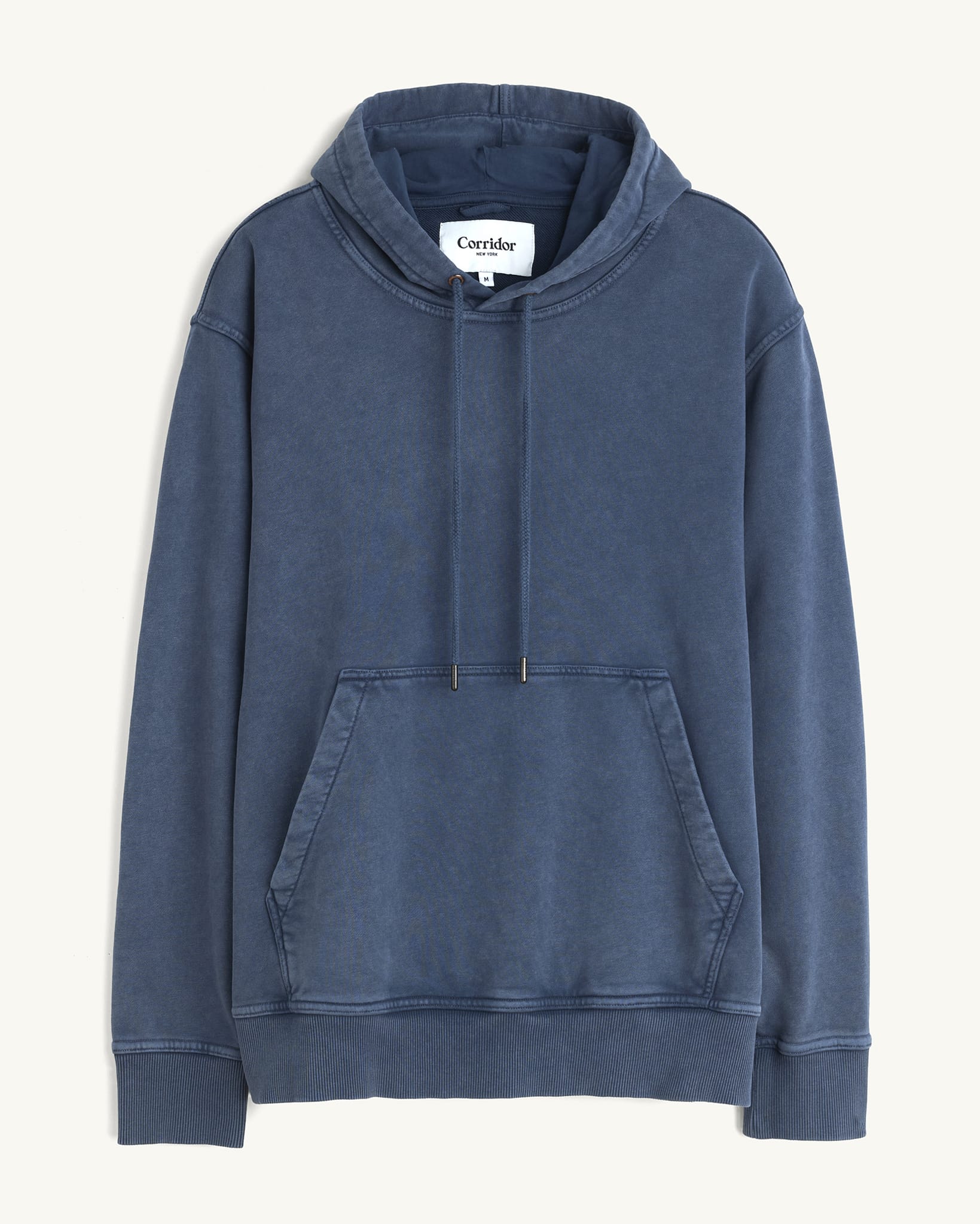 French Terry Hoodie - Navy