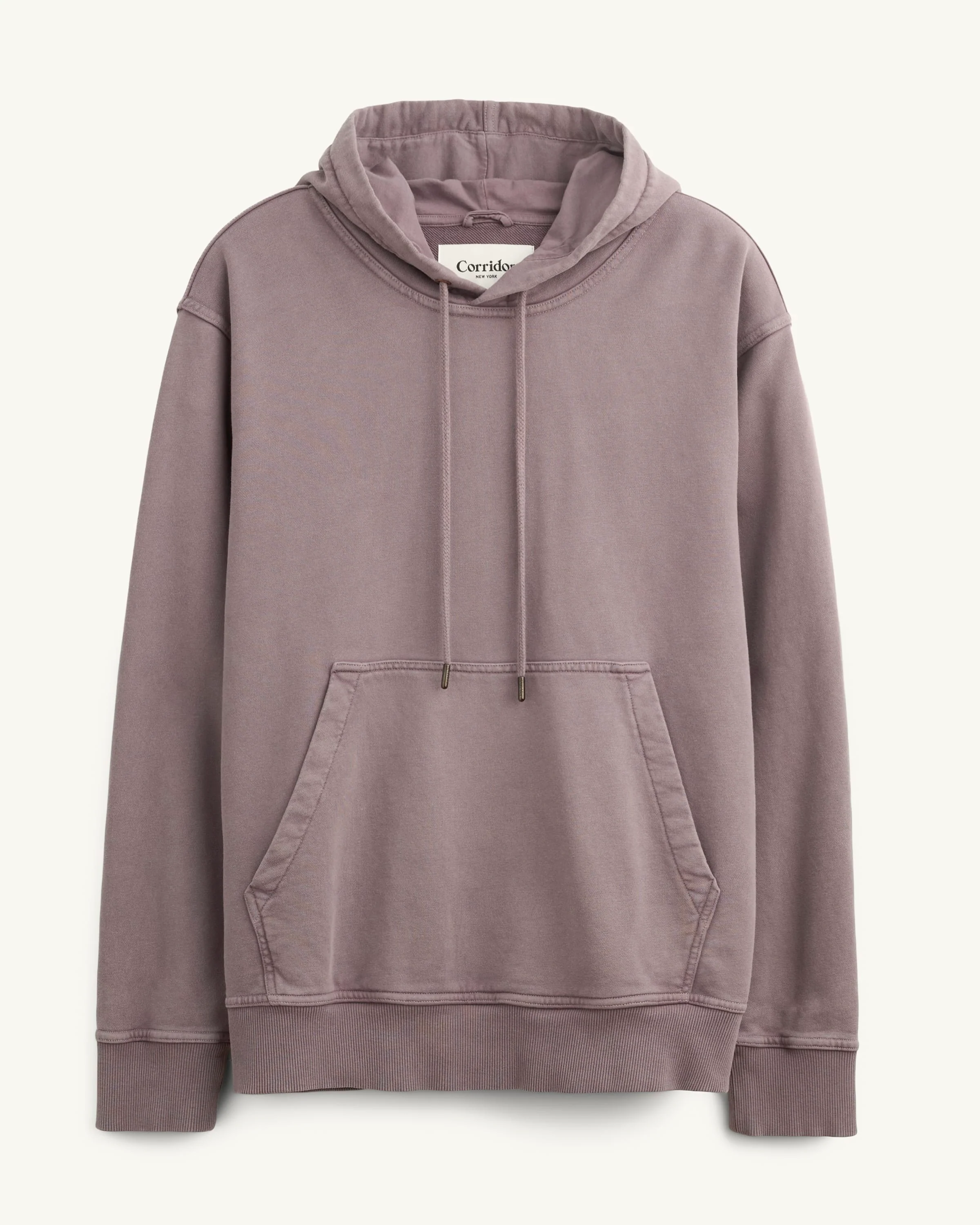 French Terry Hoodie - Purple