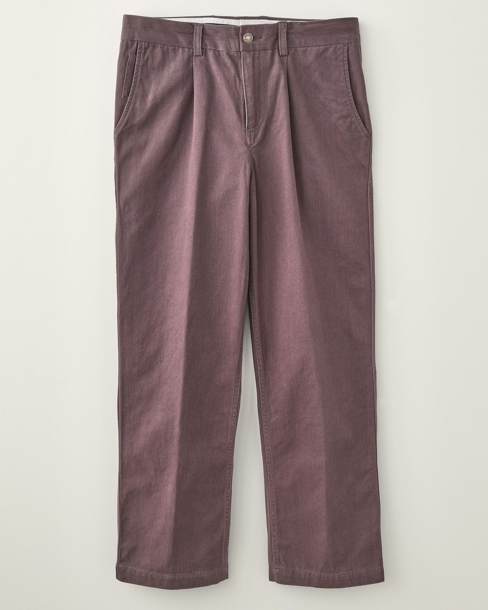 Heavy Twill Trouser - Purple