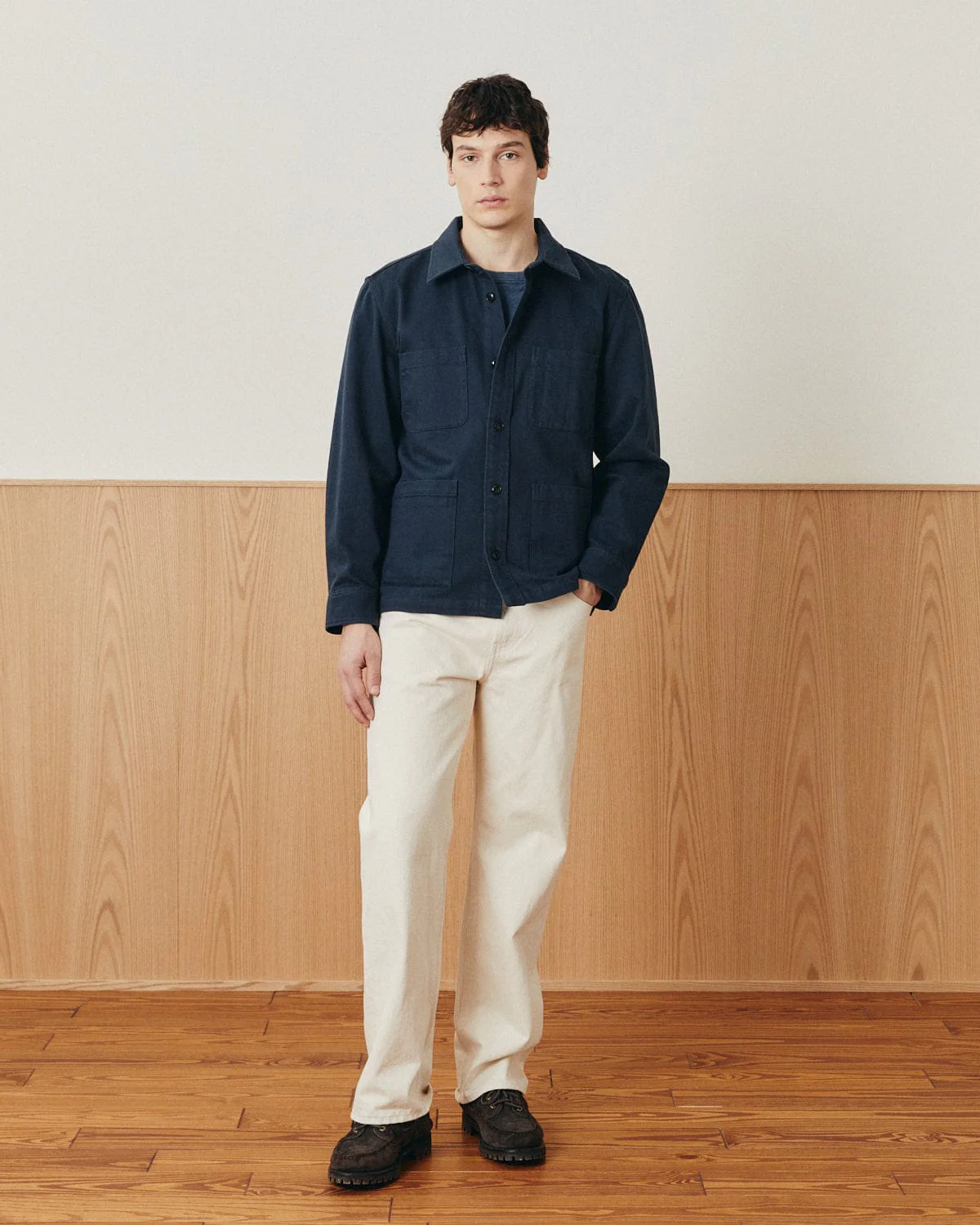 Misha Overshirt - Navy - Image 2