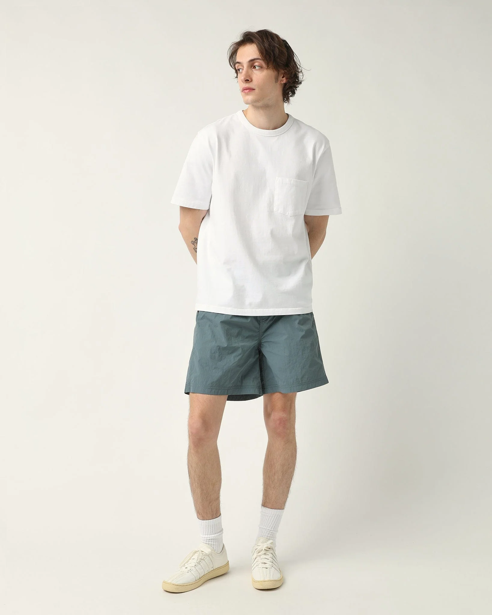 Nylon Shorts - Slate - Image 2