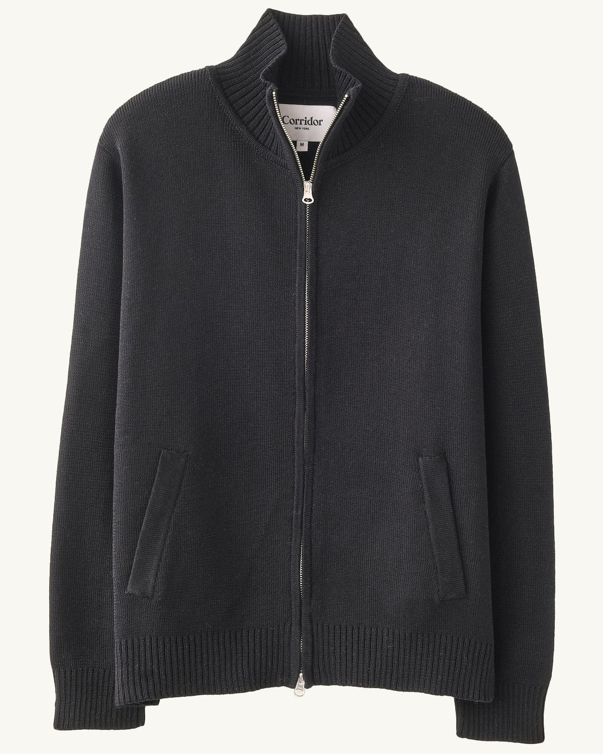 Organic Full-Zip Sweater