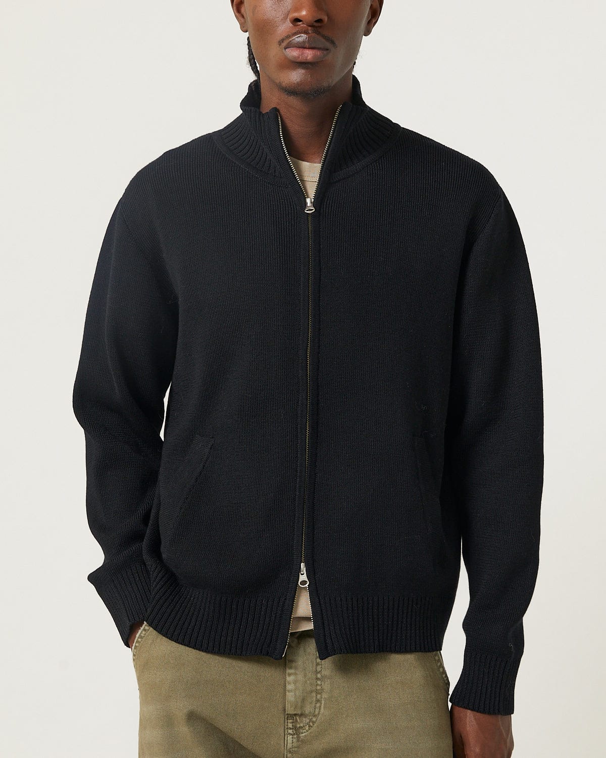 Organic Full-Zip Sweater - Image 2