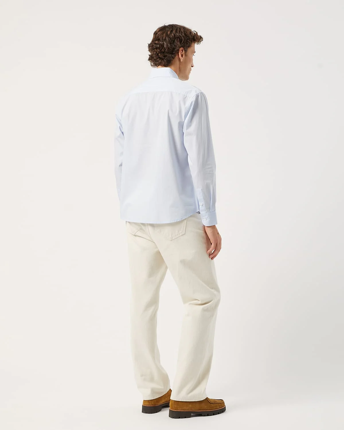 Poplin LS - Light Blue - Image 3