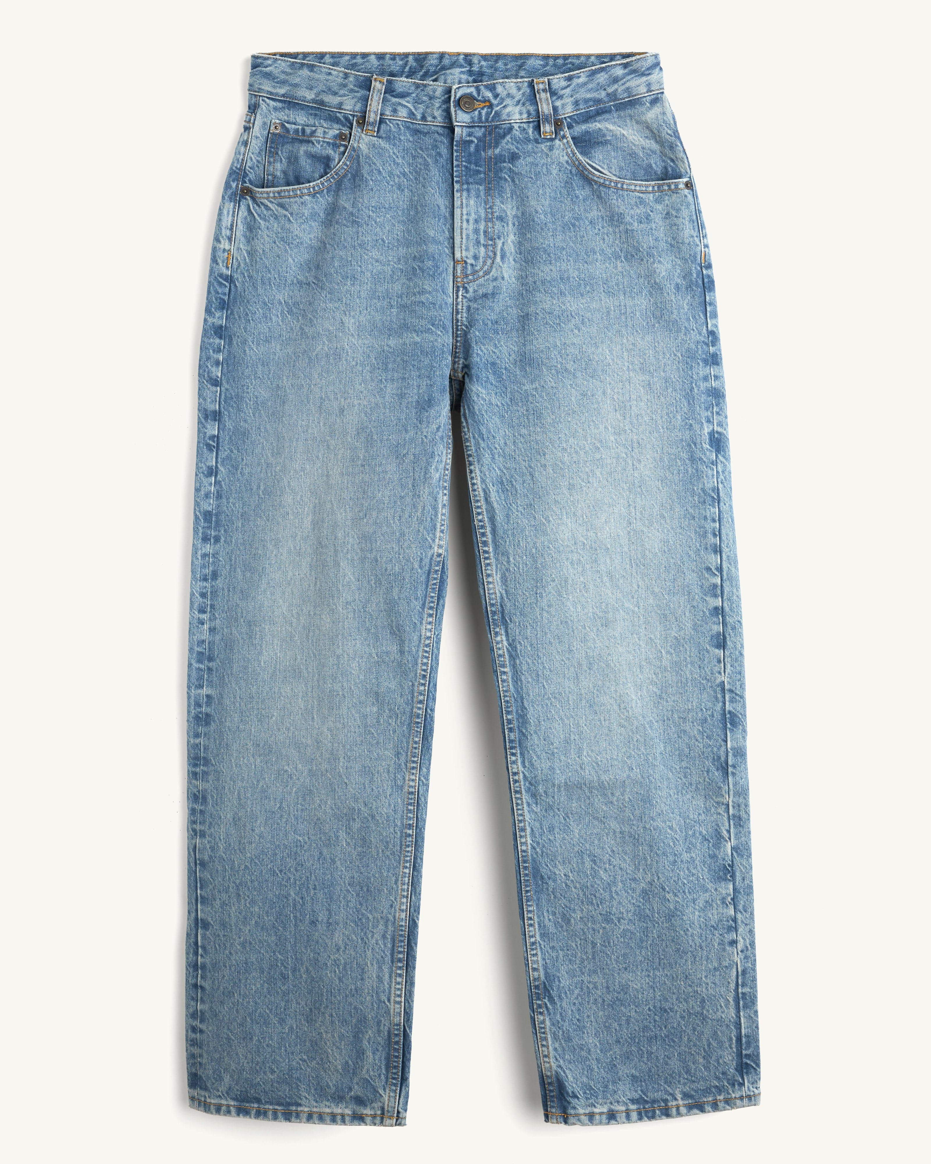 Selvedge 5 Pocket Jean - Bleach Wash