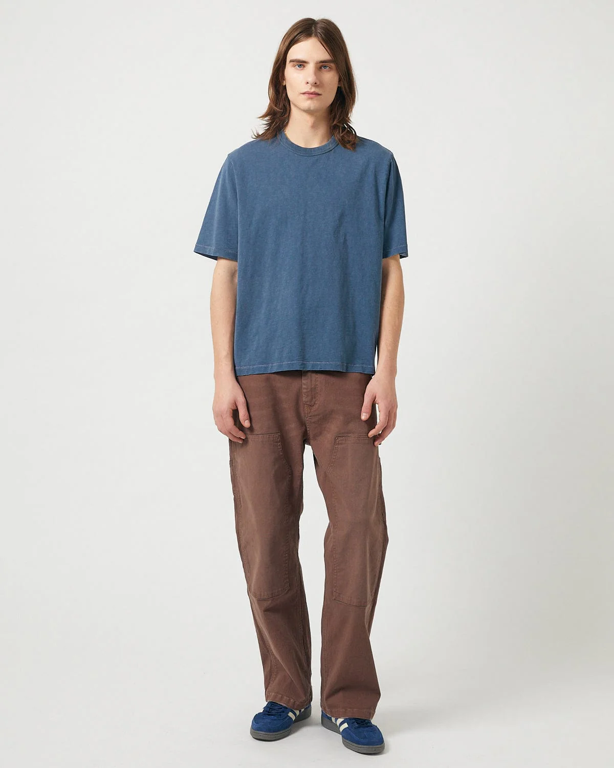 Slub Tee - Navy - Image 2