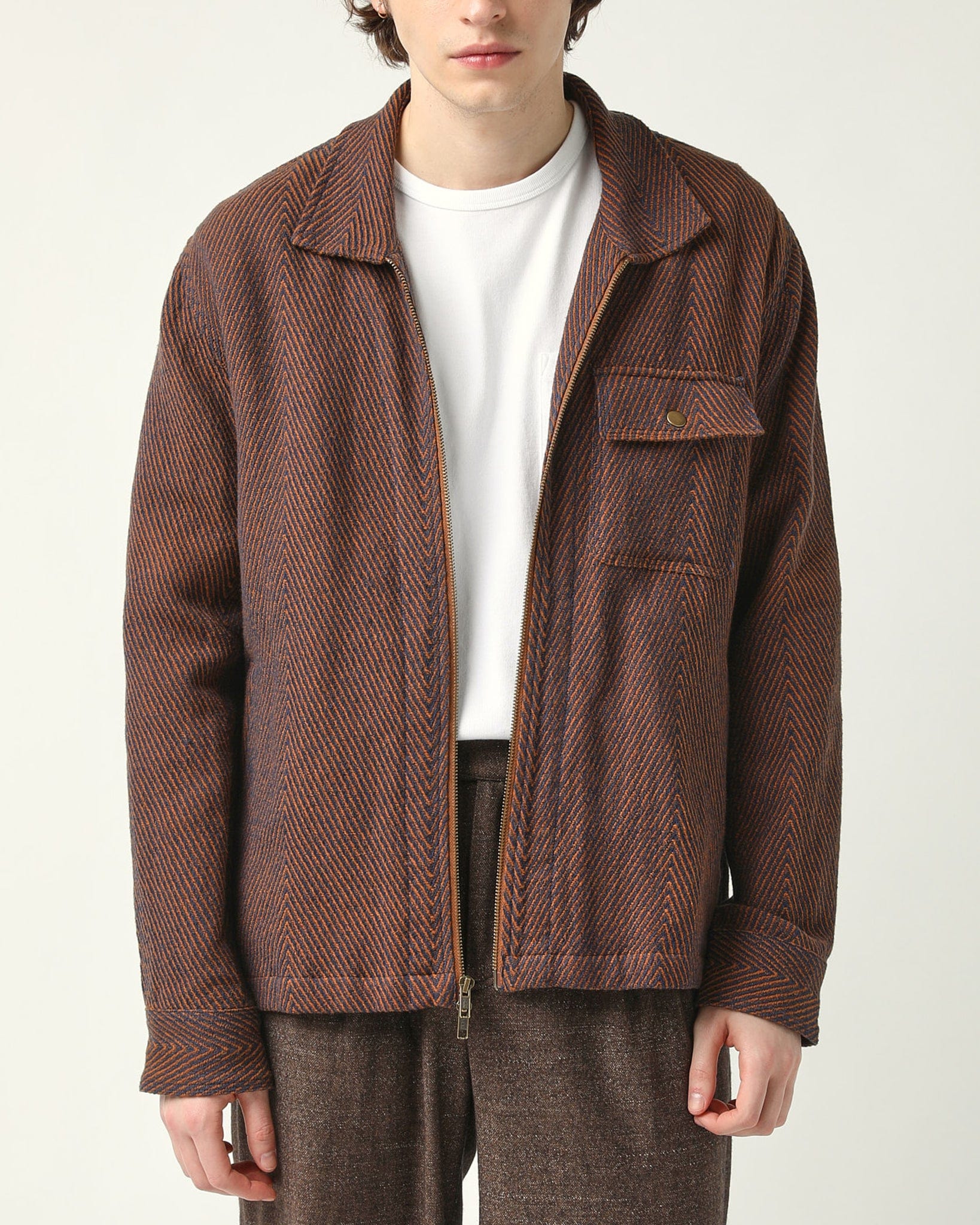Umber Zip Jacket - Image 3