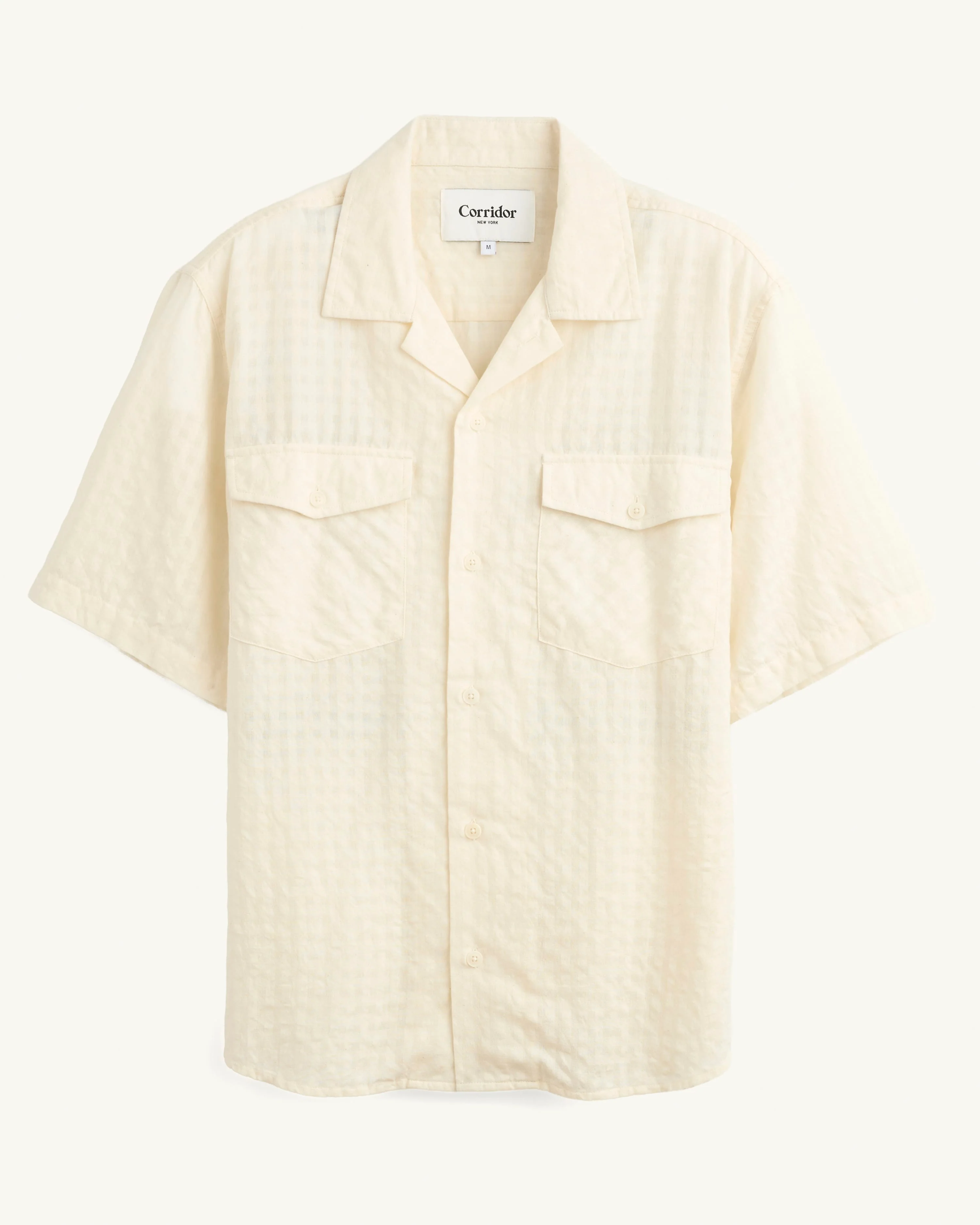 Windowpane Check SS - Natural